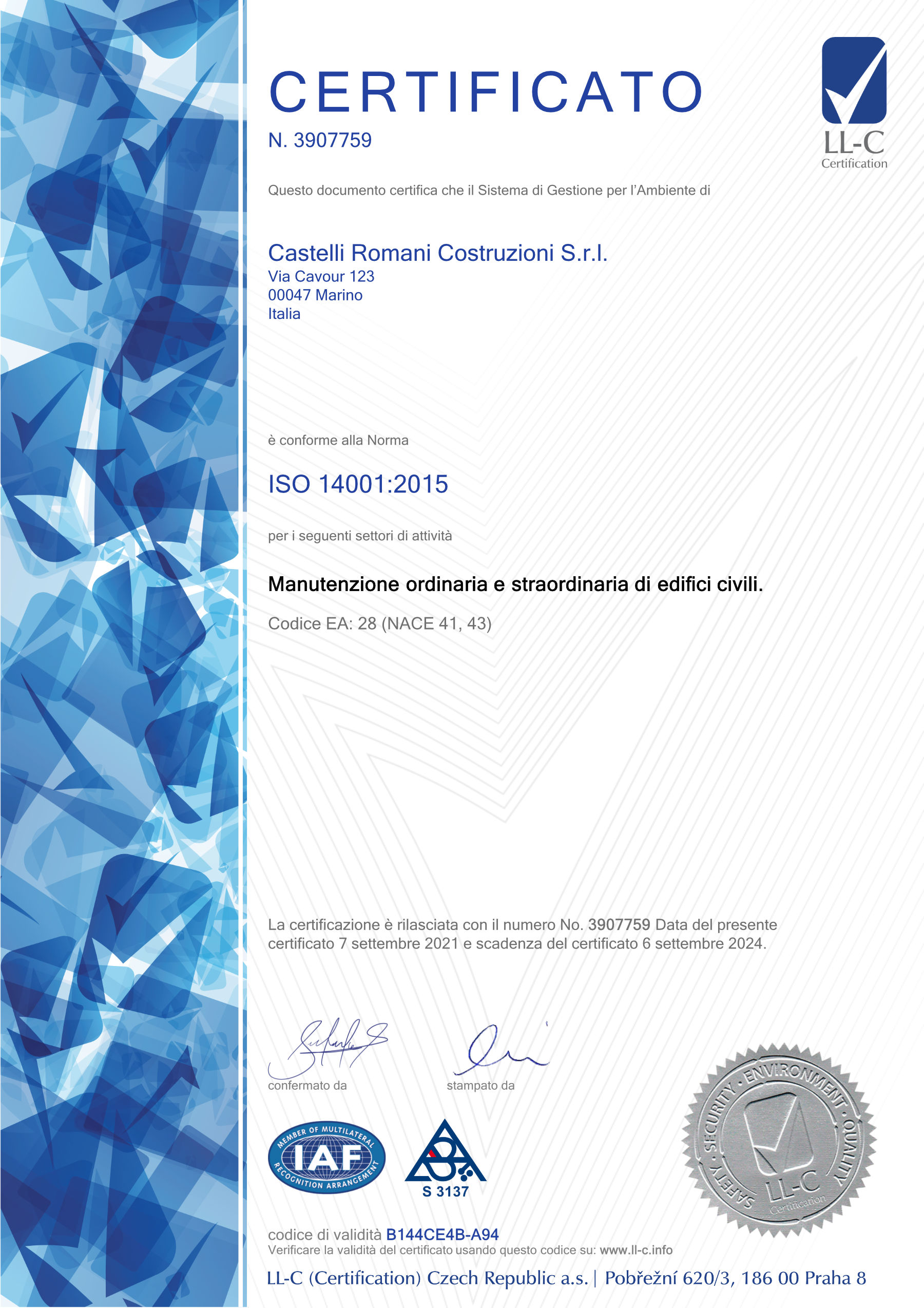 ISO 14001:215